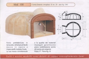 Forno Terracotta 100